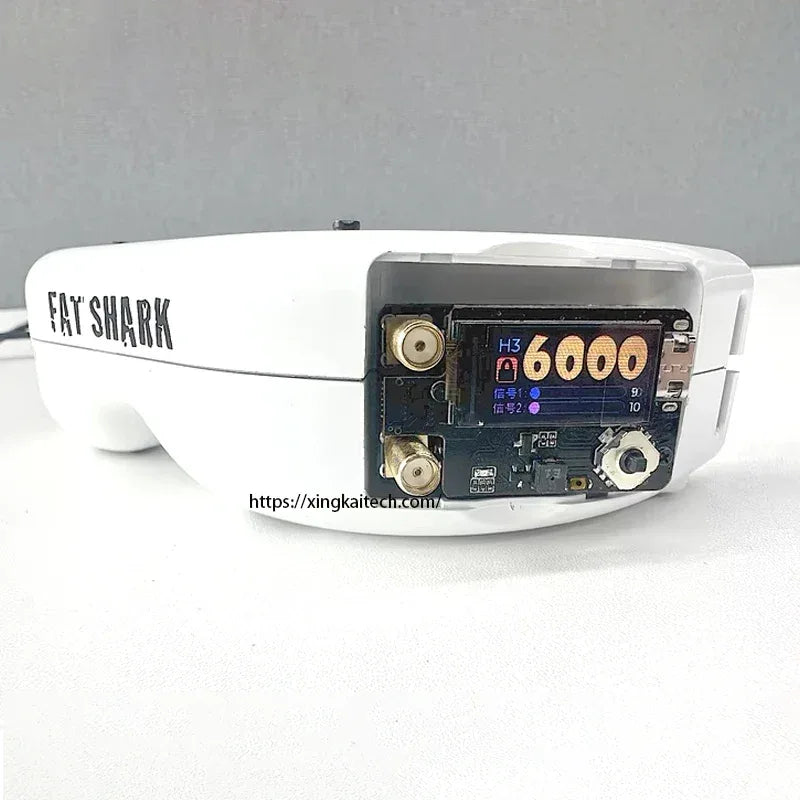 SKYZONE VRX 4.9G 5.8G 6.1G PLUS Dual Antenna Receiver Mmodule 70CH FPV VRX Suitable Video Transmission for DJI V1 V2 Glasses