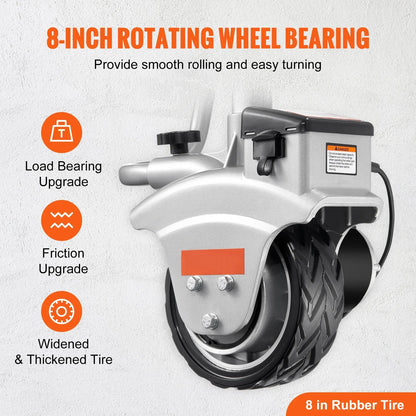 SucceBuy 5000lbs Electric Trailer Dolly 12V Trailer Jockey Wheel with 22 ft/min Speed & Adjustable Height for Moving Caravan