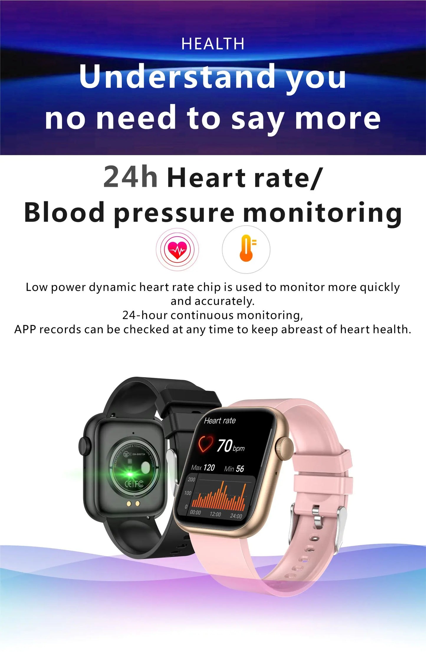 LIGE New Women Smart Watch 1.85 Full Touch Bluetooth Call Smart Wristwatch Body Temperature Watch Sports Bracelet Men Smartwatch