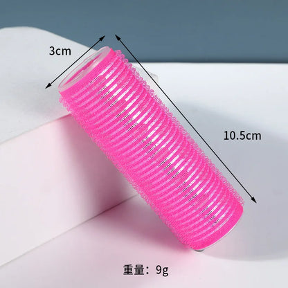 Large Self-Adhesive Hair Rollers Hairdressing Home Use DIY Magic Styling Roller Roll Curler Hair Women Beauty Tools 미용실파마