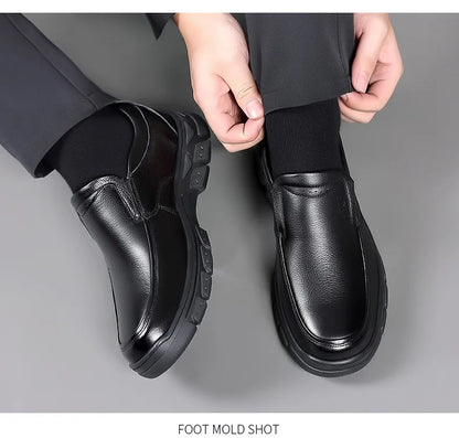 2023 Genuine Shoes Men Casual Sneakers Comfort Design Man Shoe Business Leather Loafers Men Shoes Moccasins Tooling Shoe