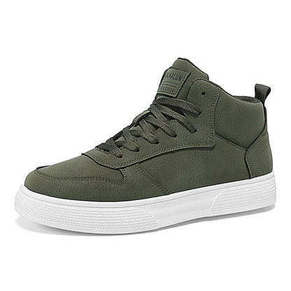 Brand Men's Vulcanzed Shoes Platform High Top Man Sneakers Lightweight Male Running Shoes Breathable Comfort Casual Sport Shoes