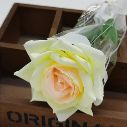 Glowing Rose Artifical Fake Flowers Valentine'S Day Mother'S Day Gift Anniversary Wedding Lover Lighting Roses Party Supplies