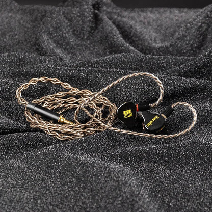 TempoTec IM01 Flathead 4.4mm earphones, IM05 3.5mm cable-detachable,0.78mm pin HiFi in-ear earphones 1DD+4BA