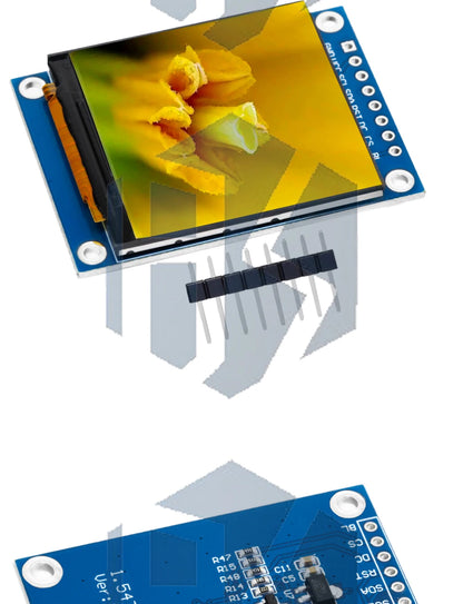 1.54 Inch 1.54" Full Color TFT Display Module HD IPS LCD LED Screen 240x240 SPI Interface ST7789 For Arduino