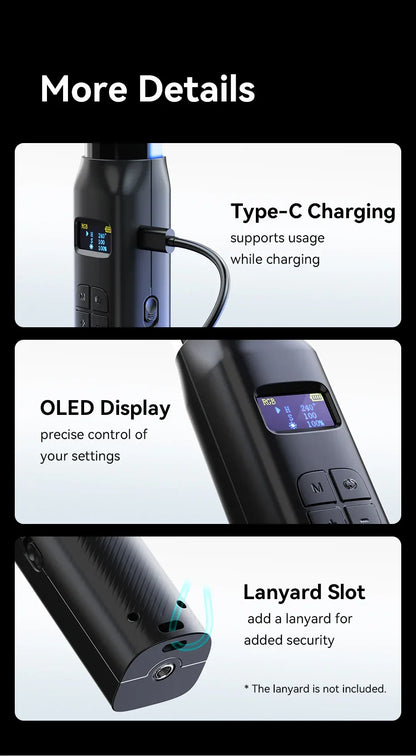 Ulanzi Upgraded VL119 10W RGB Light Wand Stick Light Handheld Stick for Protrait Photography Live Streaming with Type-C Charging