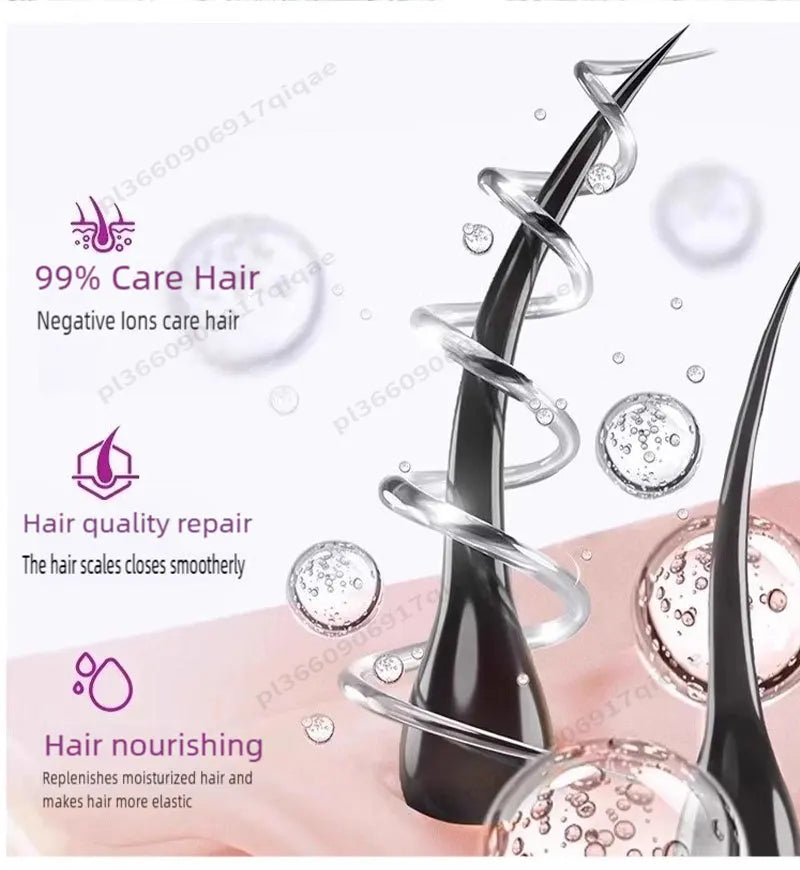 1600W Professinal Leafless Hair Dryer Negative Ion Hair Care Hairdryer Home Powerful Blow dryer Styling Toos Gift For Women