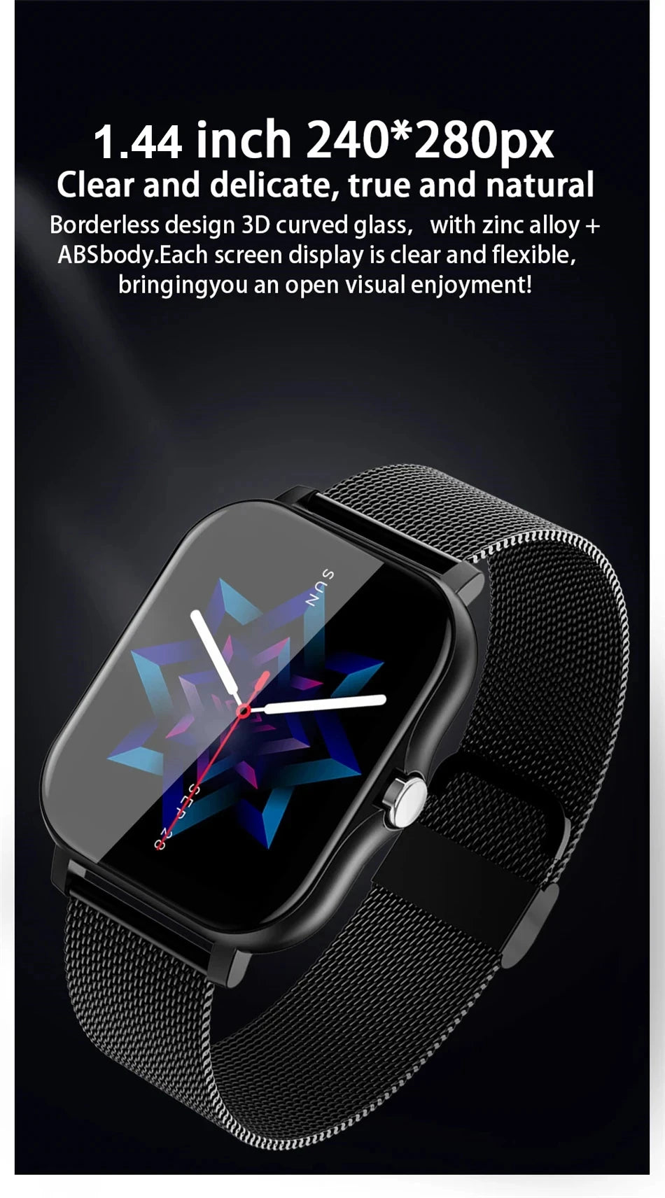 Smart Watch For Android IOS Watches 1.83inch HD Display Bluetooth Call Message Alert Music Sports Mode Smartwatch Men Women Gift