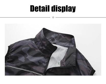 Summer Cool Vest Cooling Fan Vest Men Women Cooling Vest Work Sport Outdoor Camping Fishing Summer Cool Jacket