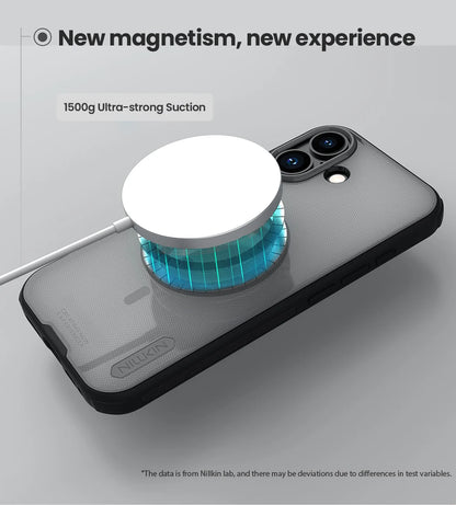 Nillkin For iPhone 17 Pro Max 17 Air iPhone 16 Pro Max 16 Plus Magnetic Shield Pro Phone Case Anti Fingerprint Back Cover