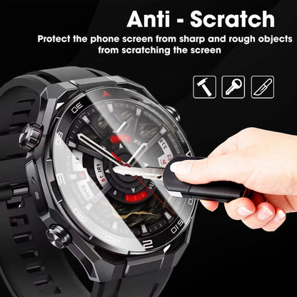 1-3Pcs Easy Installation Tempered Glass for Huawei Watch Ultimate 2 HD Anti-scratch Protective Watch Film for Huawei Ultimate2