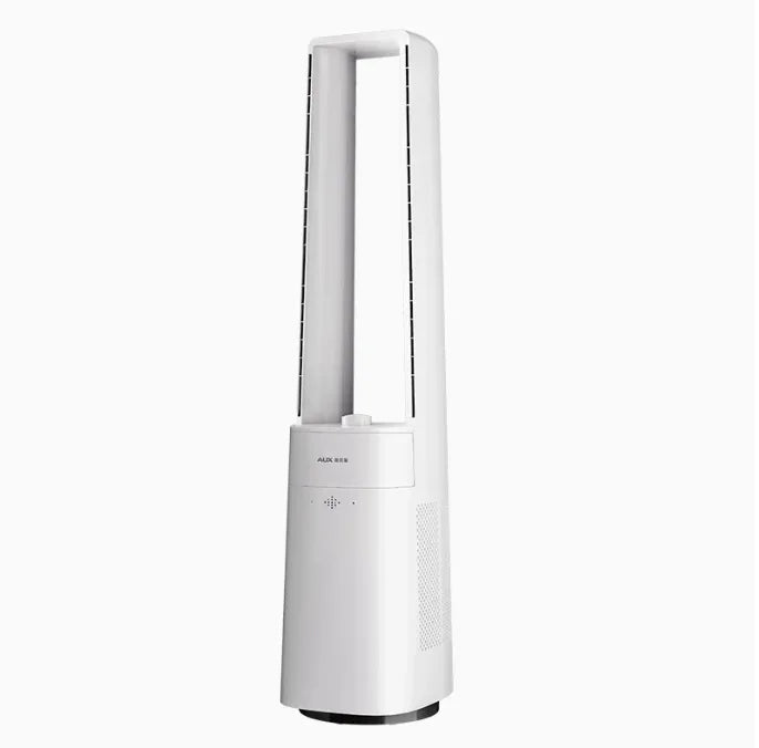 Bladeless Tower Fan with Remote Control 120° Oscillating Air Purifier for Baby Room/Dorm Quiet Floor Fan with Sterilization