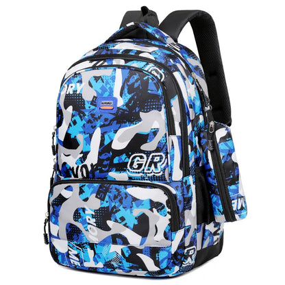 Camouflage printed school backpacks for teenage boys and girls Men's large capacity backpack computer bag student schoo bags