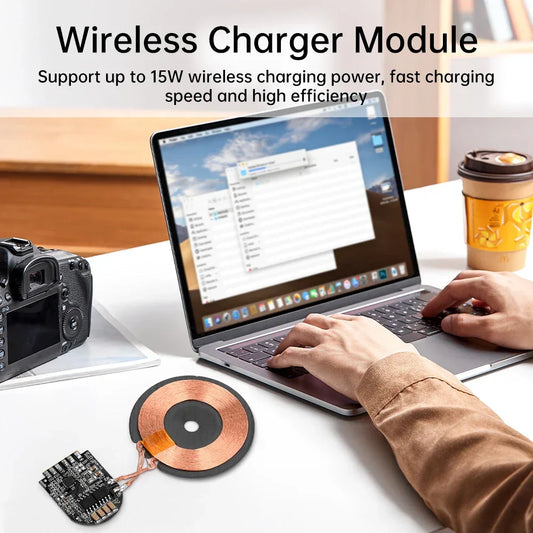 Transmitter Module Coil Circuit Board 5V 9V 5/10/15W Qi Fast Charging Wireless Charger PCBA DIY Standard Accessories by PDG ibma