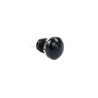 8mm 10mm metal button mini small switch dustproof self resetting point action ball head circular micro start solder foot 3-24V