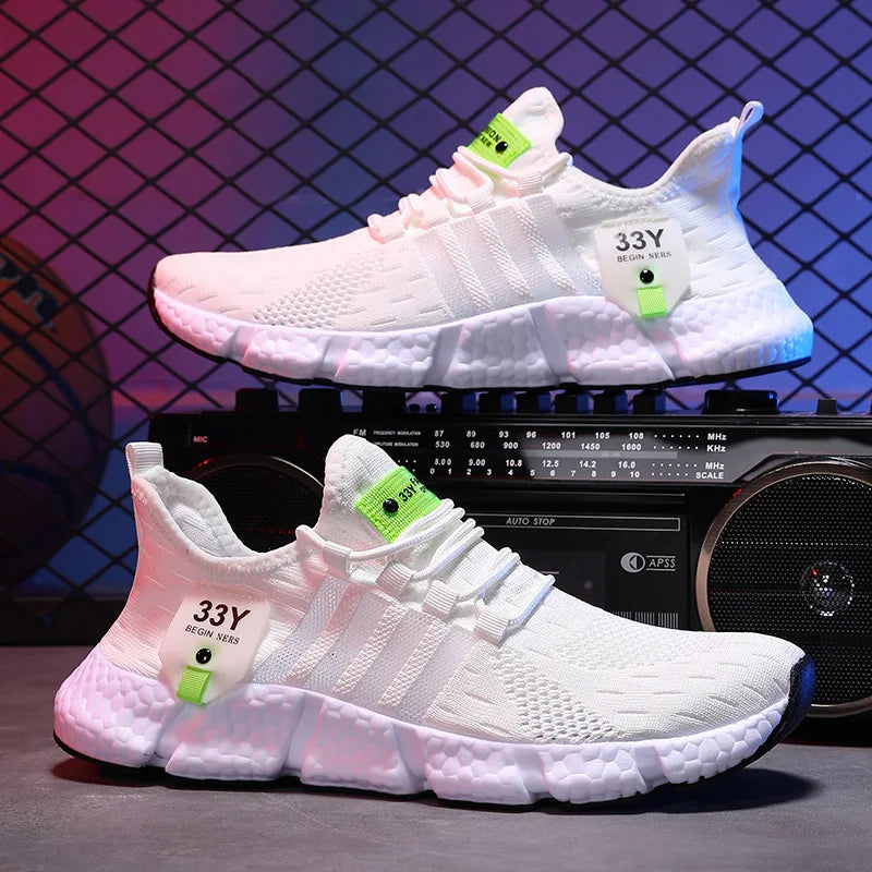 Men Shoes Autumn Soft Casual Shoes Lightweight Mesh Sports Running Shoes Men Sneakers Tenis Masculino Zapatillas Hombre