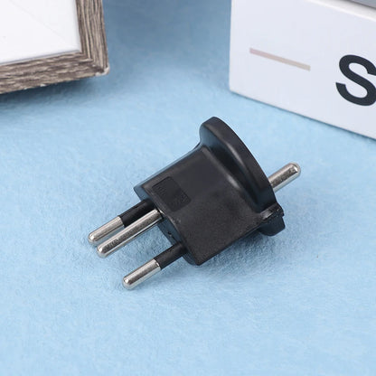 1PC Plug Travel Adapter Europe German TO Swiss Plugs 10A 250V Power Plug EU To Switzerland Electrical Plug Adapter