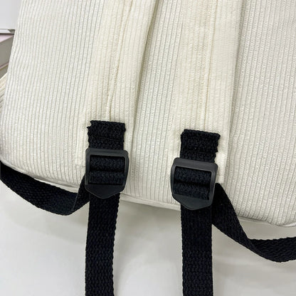 Black Grey White Red Versatile Backpack High Quality Large Capacity Waterproof Travel Bag Washable Nylon Computer Bag Unisex