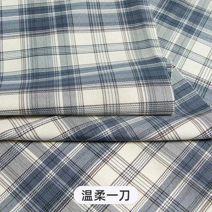 Plaid Fabric By The Meter for Japanese Jk Uniform Skirts Clothing Hair Band Clothes Pillowcases DIY Sewing Textile Anti Wrinkle