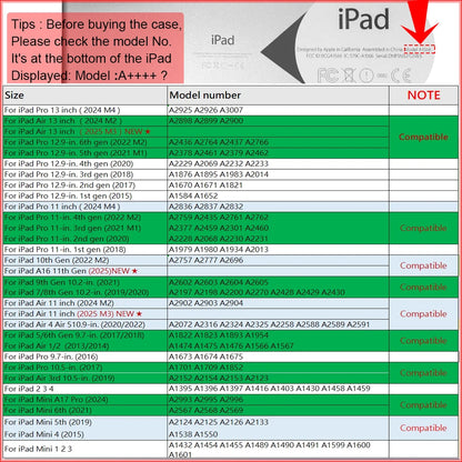 For iPad Air 4 Case Air 5 iPad Pro 11 Case 2020 2022 iPad Pro 12.9 Case 2021 5th Generation Funda Wireless Charge Pencil Holder