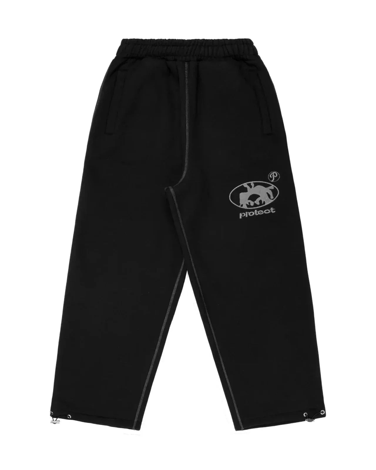 Man Y2k Pants Joggers Men Streetwear Embroidered Pink Long Sweatpants Cargo Clothing Casual Police Trousers American Harajuku