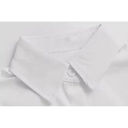 T-shirt à manches longues imprimé silhouette, coupe ample, col polo, idéal pour l'automne.