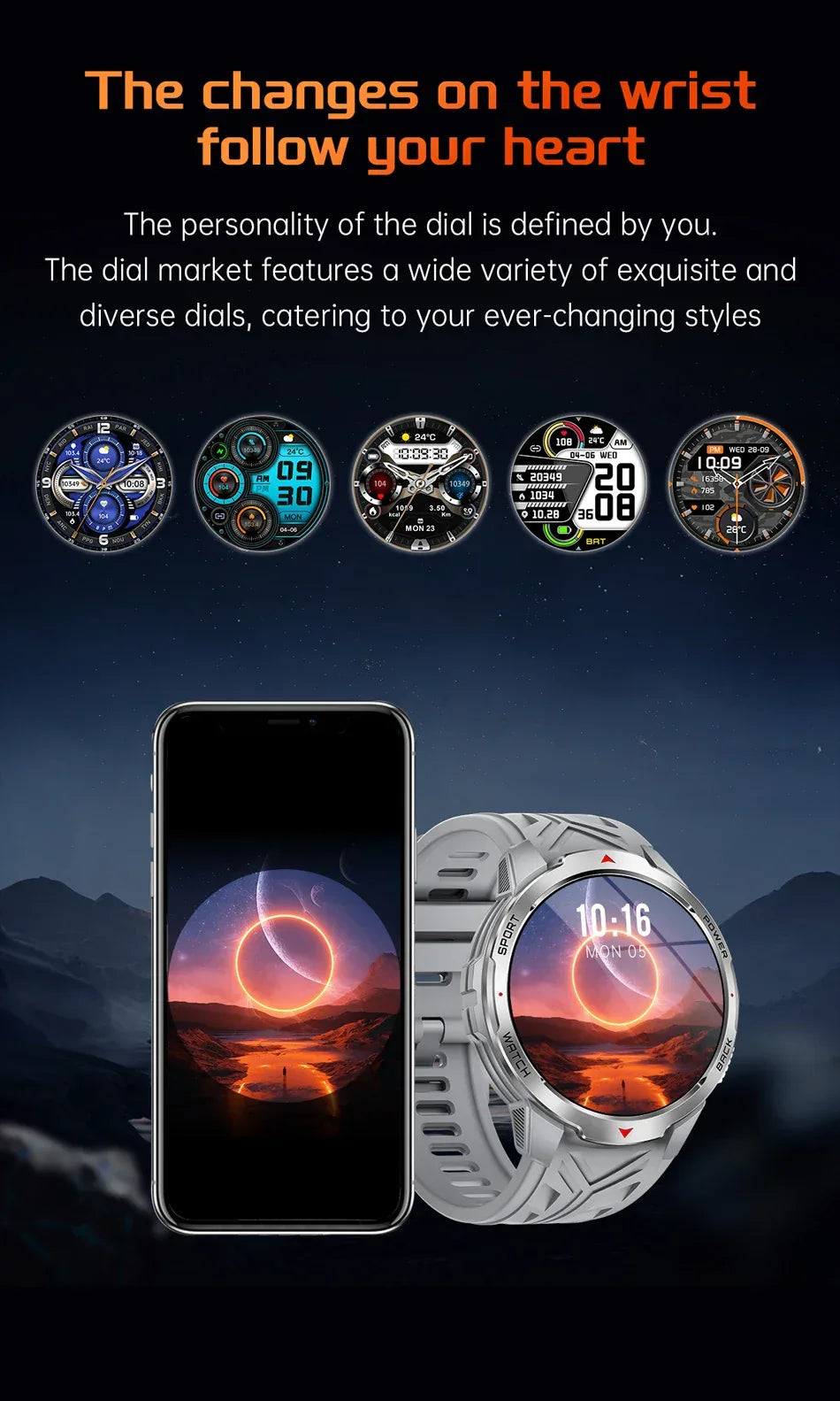 New T-Rex3 Pro 1100mAh Battery Smart Watch Men Compass 5ATM Waterproof Bluetooth Call Heart Rate Sports Run tracker Smartwatch