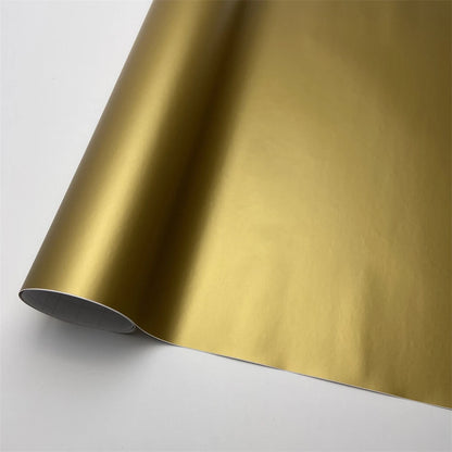Grey Gold White Matt Black Matte Vinyl Wrap Film Color Change Films Air Drain Tech Waterproof Motorcycle Car Sticker Wraps Foil