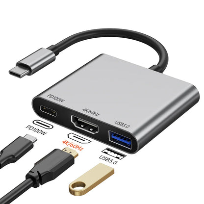 Hub USB-C hub all-in-one expansion dock 4K 60Hz type-C expansion dock HDMI support for Switch 2