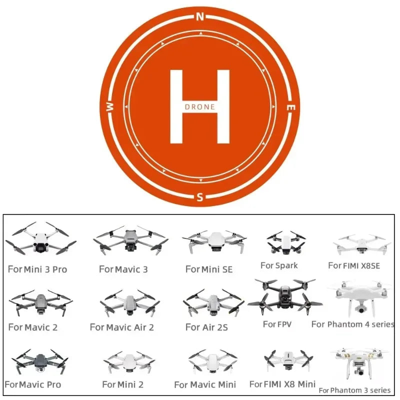 Drone Landing Pad Waterproof Fast-Fold Helipad ForFolding Landing Pad for DJI NEO/Mavic 3/Pro Air 2s/Mavic Air 2 Mini 5 4 3 Pro