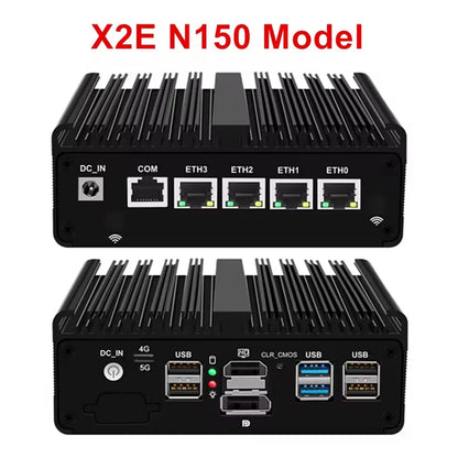 Topton New Intel N150 Firewall Computer J6412 J5005 6305 Soft Router 4x2.5G i226 LAN Industrial Fanless Mini PC pfSense OPNsense
