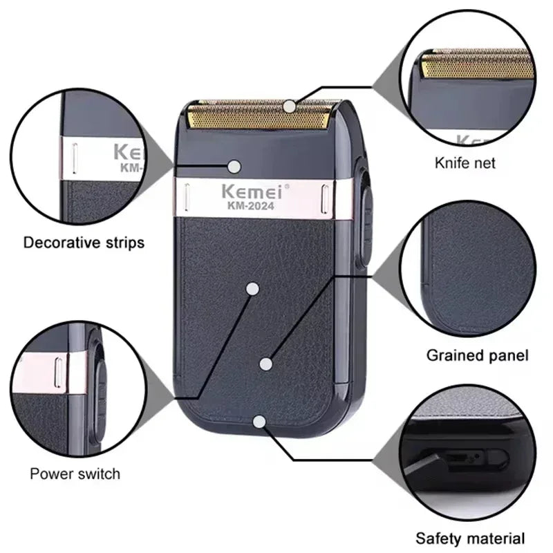 Kemei Professional Electric Hair Clippers Beard Clipper Rechargeable Men's Shaver Hair Trimmer KM-2628 KM-678 KM-2024 Clipper