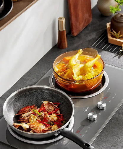 Midea Double Stove Induction Cooker Household Concave 3500W High Power