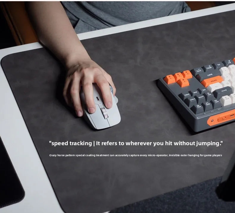 Wrist Pad Rest Keyboard Guard Three Pieces Desk Pad Waterproof PU Mouse Pad Large Mousepad Laptop Non-slip Desk Mat Mouse Mat
