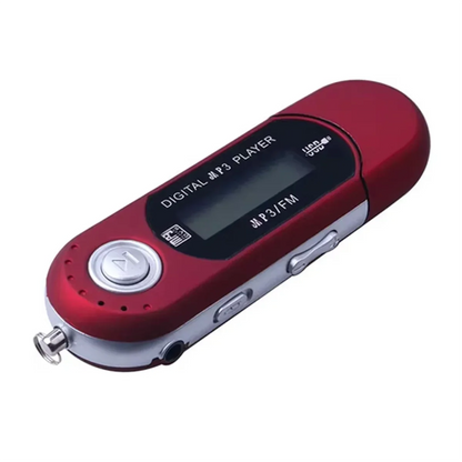 ABVO-Portable USB MP3 Player Music Player Digital LCD Screen Bluetooth FM Radio Multifunction MP3 Music Player