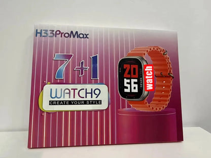 7 Watch Straps New Watch10 Ultra 3 Smartwatch 2.2HD Amoled Circular Screen ECG Monitoring Reloj Inteligente Wristwatch