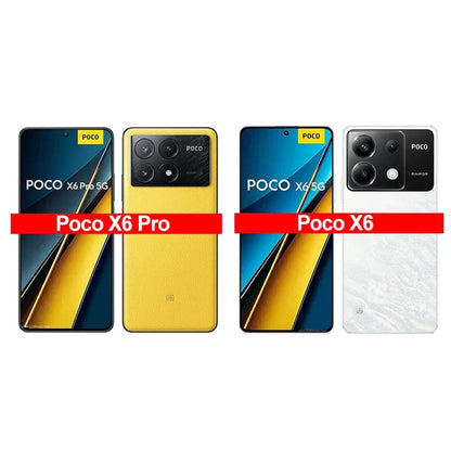 Poco X6 Pro Case Liquid Silicone Phone Case For Xiaomi Poco X6 Pro Poco X 6  X6Pro Pocox6 Pro 5G Shockproof Soft Cover