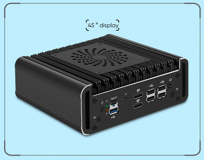 2x10G SFP+ Solid Firewall Mini PC 3x2.5G i226-V Lans Intel i3 N300 N150 N100 DDR5 NVMe Proxmox pfSense OPNsense Home Server Host