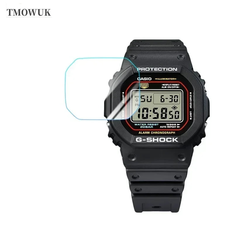 Ultra-Thin 9H Tempered Glass, Minimalist Design Meets Maximum Protection For Casio DW-5035 DW 5600 GW-B5600 GW M5600