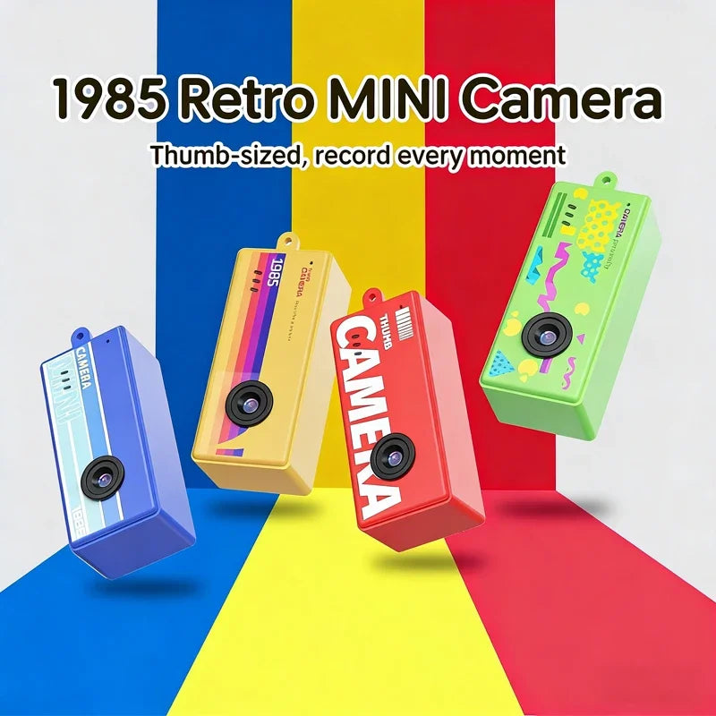 Portable X7 Thumb Camera Keychain Camera Retro Support Memory Card 1080p Very Small Camcorder Video Recorder Tools With Flash