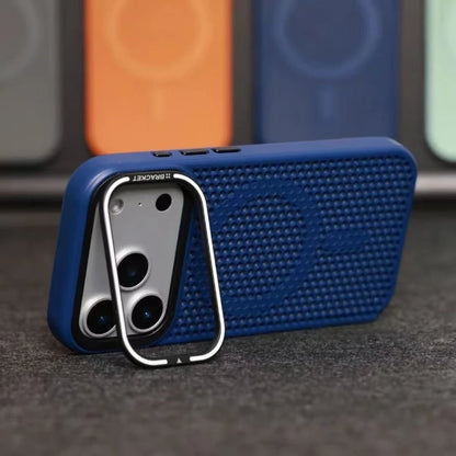 Camera mount mesh cooling case for iPhone 17 Pro Max 15 17 Pro 14 13 12 16 Pro Max For Magsafe wireless charging Shockproof cove