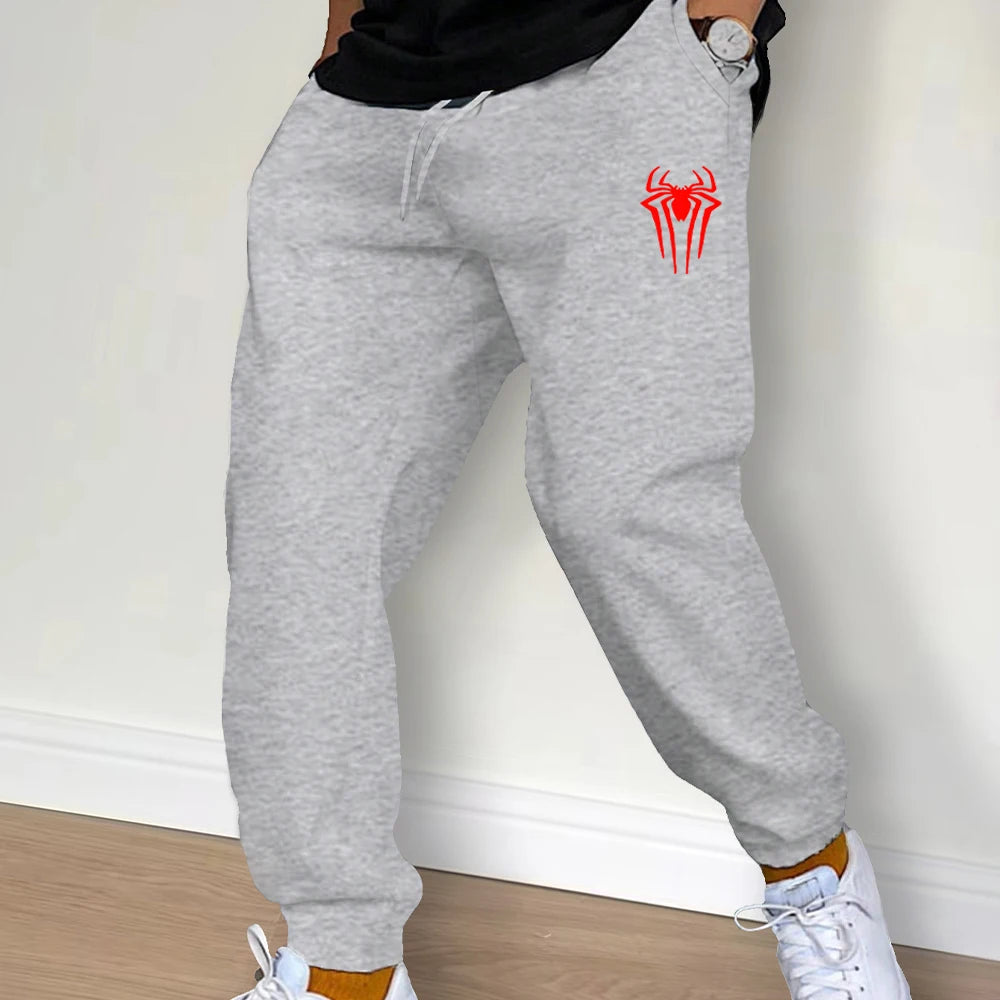 Men's Casual Pants Fashion Drawstring Casual Pants Joggers Workout Running Gym Fitness Sports Trousers Streetwear Clothing