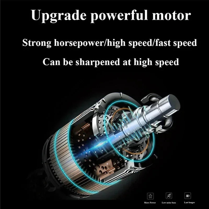 Electric Dog Nail Clippers for Dog Nail Grinders Rechargeable USB Charging LED Light Pet Cat Paws Nail Grooming Supplies
