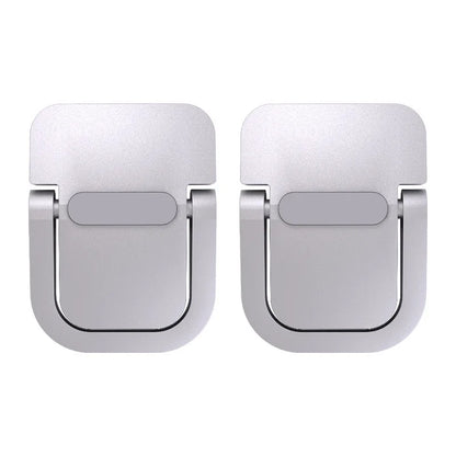 2pcs Foldable Laptop Stand Aluminium Alloy Non-slip Cooling Holder Invisible Universal Notebook Bracket for HP Dell Lenovo