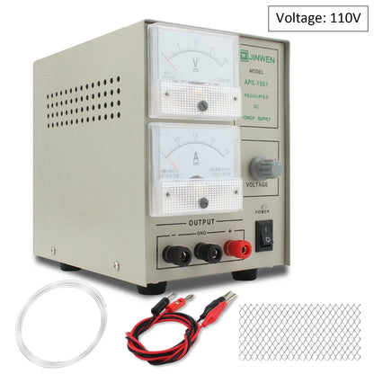 Silver Gold Plating Machine Jewelry Plater Electroplating Processing Tools with Voltage is Adjustable