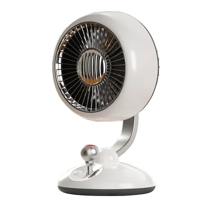 Desktop Fan Kart Creative Digital Display Shaking Head High-speed Circulation Fan Mute Long Endurance Electric Fan