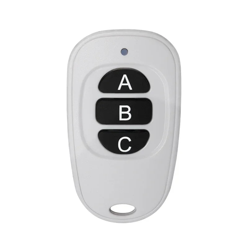 433Mhz RF Wireless Remote Control 1 2 3 buttons 1527 Learning Code Transmitter for Garage door controller With 12V 27A Battery