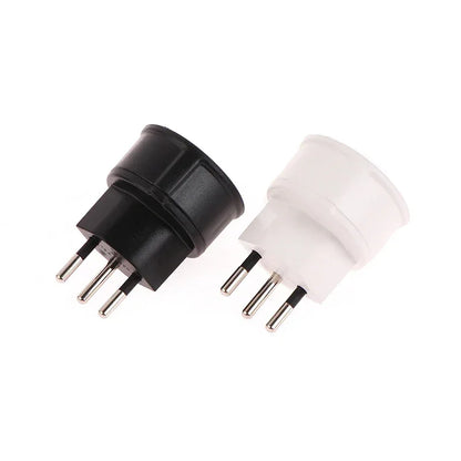 1 Pc European France To Swiss Plugs Travel Adapter 3 Pin Plug 10A 250V Power Plug EU To Switzerland Electrical Plug Socket