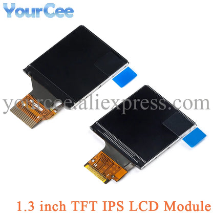 1.3 inch IPS TFT LCD 1.3" Display Screen Module Full Colorful 1.3" LCD LED Screen 240X240 SPI 8Bit Parallel ST7789 Drive 240*240