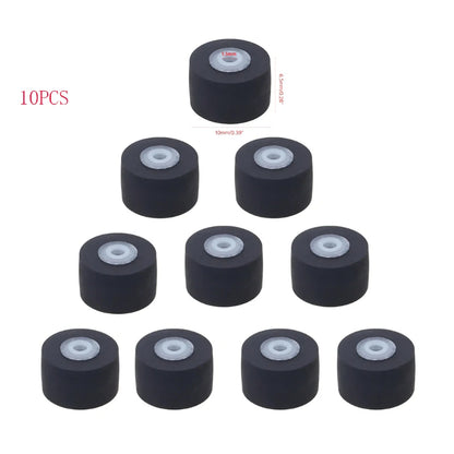 13mmx8x2 Car Press Belt Cartridge Audio Radio Tape Recorder Movement Rubber Pinch Roller Stereo Cassette Deck Wheel